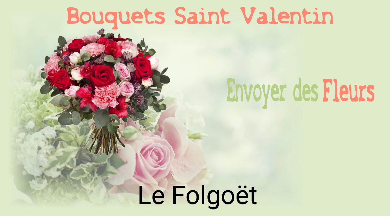Roses de Saint-Valentin livrées à Le Folgoët